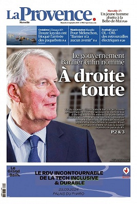 La Provence Marseille du dimanche 22 septembre 2024