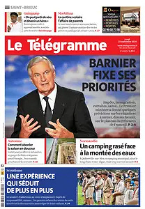 Le Télégramme Du Lundi 23 Septembre 2024 (10 Editions)