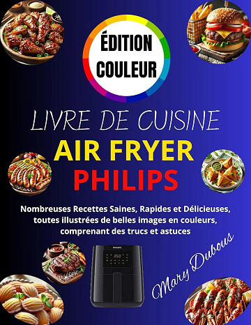 Mary Dubous - LIVRE DE CUISINE AIR FRYER PHILIPS (2024)