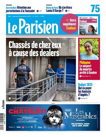 Le Parisien - 25 Septembre 2024