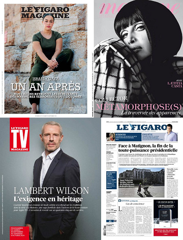 Pack Le Figaro et ses 3 suppléments - Vendredi 27 Septembre 2024