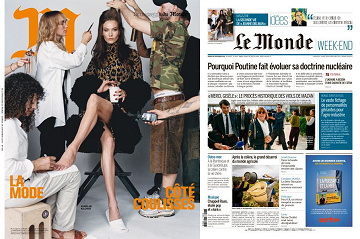 Pack Le Monde + M le Magazine du Monde - 28 Septembre 2024