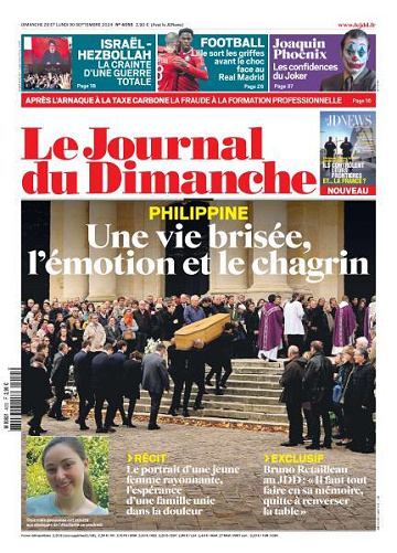 Le Journal du Dimanche - 29 Septembre 2024
