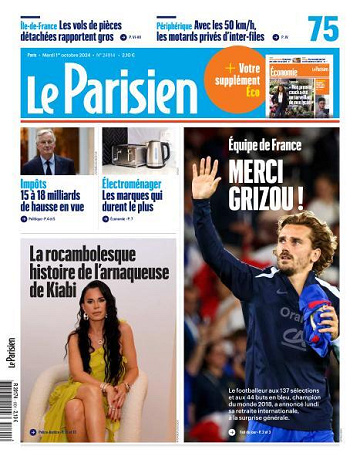 Le Parisien - 1er Octobre 2024