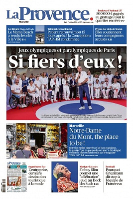 La Provence Marseille du mardi 01 octobre 2024