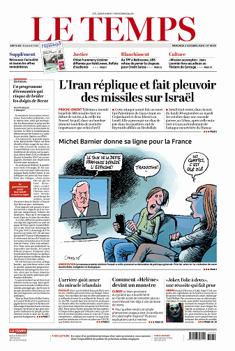 Le Temps du Mercredi 2 Octobre 2024