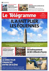 Le Télégramme Du Jeudi 3 Octobre 2024 (10 Éditions)
