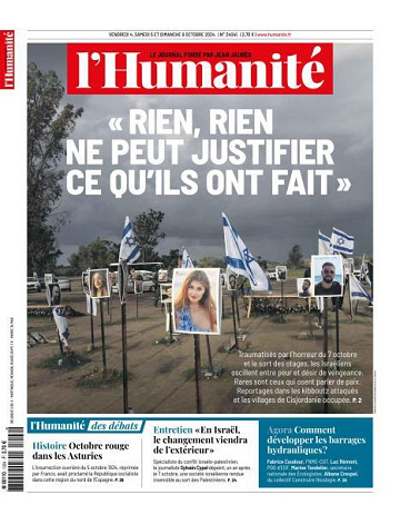 L’Humanite - 4-6 Octobre 2024