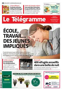 Le Télégramme Du Vendredi 4 Octobre 2024 (8 Éditions)