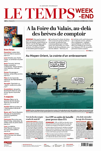 Le Temps - 5-6 Octobre 2024