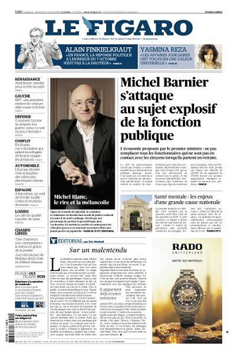 Le Figaro du Samedi 5 et Dimanche 6 Octobre 2024