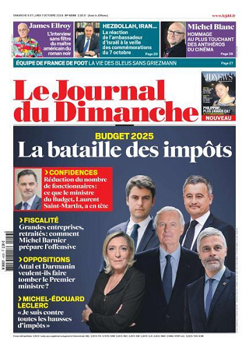 Le Journal du Dimanche - 6 Octobre 2024