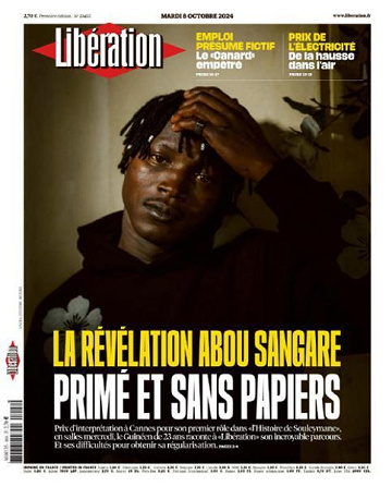 Libération du Mardi 8 Octobre 2024