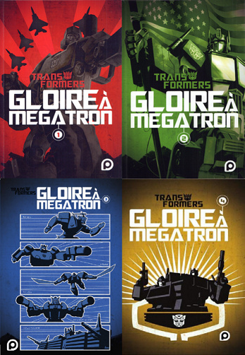 Transformers : Gloire à Megatron T01 à T04