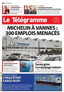 Le Télégramme Du Jeudi 10 Octobre 2024 (10 Editions)