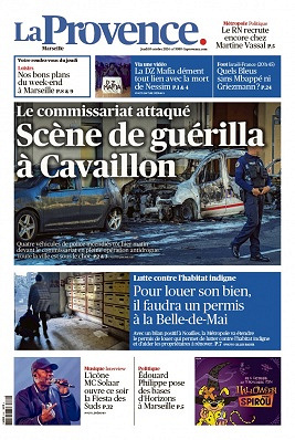 La Provence Marseille du jeudi 10 octobre 2024