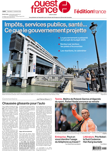 Ouest-France Édition France - 11 Octobre 2024
