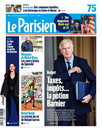 Le Parisien - 11 Octobre 2024