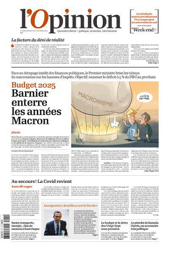 L’Opinion - 11-12 Octobre 2024
