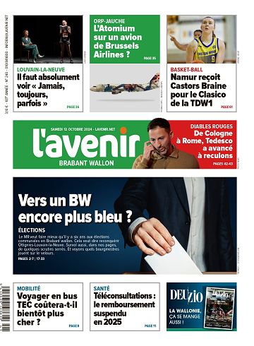 L'Avenir - 12 Octobre 2024