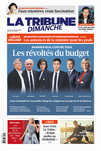 La Tribune dimanche - 13 Octobre 2024