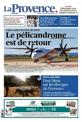 La Provence Marseille du dimanche 13 octobre 2024