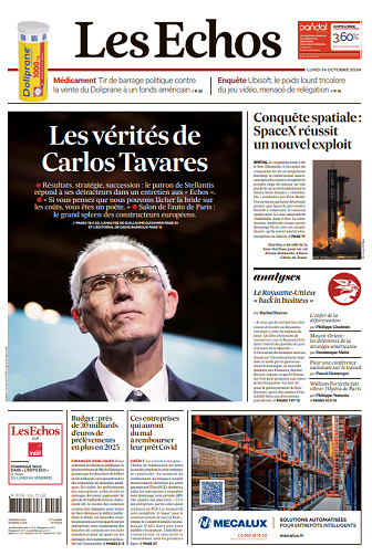 Les Echos - 14 Octobre 2024