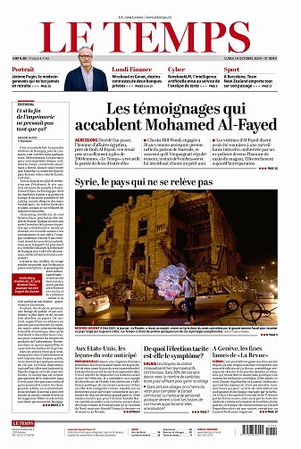 Le Temps - 14 Octobre 2024