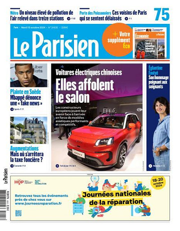 Le Parisien - 15 Octobre 2024