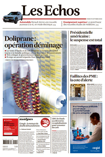 Les Echos - 15 Octobre 2024