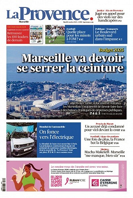 La Provence Marseille du mardi 15 octobre 2024