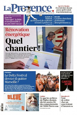 La Provence Marseille du mercredi 16 octobre 2024