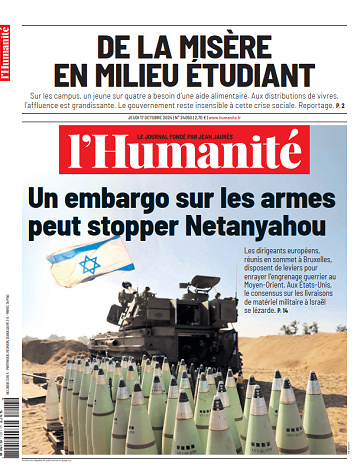 L’Humanite - 17 Octobre 2024