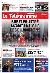 Le Télégramme Du Dimanche 20 Octobre 2024 (7 Éditions)