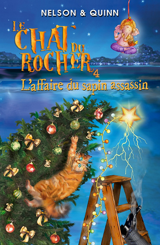 Le chat du rocher, Tome 4 : L'affaire du sapin assassin - Sandra Nelson & Alice Quinn (2024)