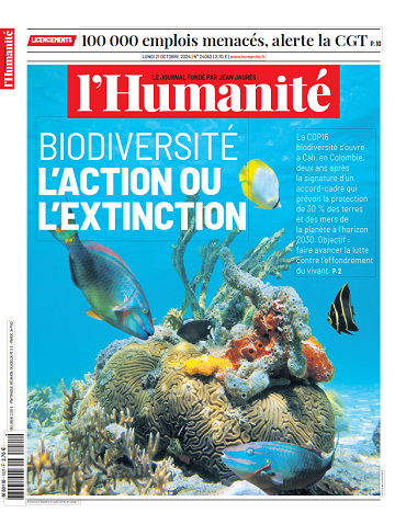 L’Humanite - 21 Octobre 2024