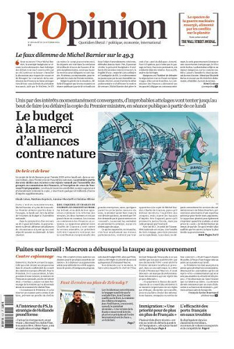 L’Opinion - 21 Octobre 2024
