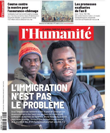 L’Humanite - 22 Octobre 2024