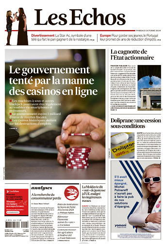 Les Echos - 22 Octobre 2024