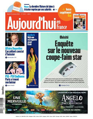 Aujourd’hui en France - 22 Octobre 2024