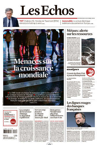 Les Echos - 23 Octobre 2024
