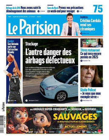 Le Parisien - 24 Octobre 2024