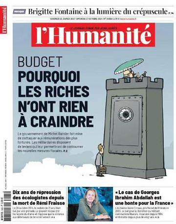 L’Humanite - 25-27 Octobre 2024