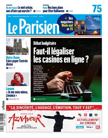 Le Parisien - 25 Octobre 2024