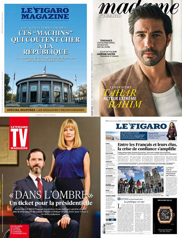 Pack Le Figaro et ses 3 suppléments - Vendredi 25 Octobre 2024