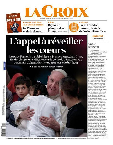 La Croix - 25 Octobre 2024