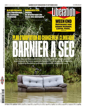 Libération du Samedi 26 et Dimanche 27 Octobre 2024