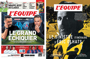 Pack L’Equipe + L’Equipe Magazine - 26 Octobre 2024