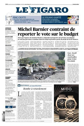 Le Figaro du Lundi 28 Octobre 2024