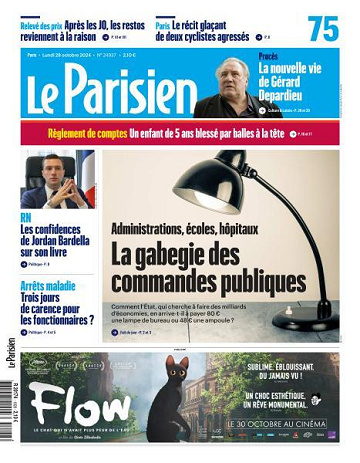 Le Parisien - 28 Octobre 2024